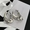 2024 Diseñadores chapados en oro Pendientes de marca Diseñador Letra Ear Stud Mujeres Crystal Pearl Pendiente geométrico para el banquete de boda Accesorios de joyería-70 Regalos de fiesta