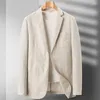 Men's Suits Arrival Fashion Linen Casual SYoung And Middle-aged Small Suit Top Summer Thin Coat Spring Size M L XL 2XL 3XL