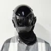 Partij maskers gepersonaliseerde zwarte Cyberpunk masker cosplay mechanische Scifi Gear Cyberpunk helm mechanische J230807