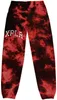 Moletons Masculinos XPLR Shatter Red Tie Dye Sam And Colby Merch Pulôver Unissex Moletom Calça Duas Peças Conjunto Feminino Masculino Roupas 3D