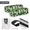 Cute Avocado Fruit Pencil Case Pen Bag Girl Boy Large Storage Students School Cosmetic Pouch