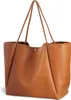 HOXIS Oversize Vegan Leather Tote Women Weekender Bag Shopper Handbag Travel Purse HKD230807