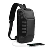 Waist Bags 2023 Est High Quality Anti-theft Shoulder Crossbody Messenger Chest Bag USB Sling Water Proof Cross For Men