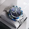 Наручительные часы Reef Tiger/RT Design Sport Automatic Watch Dial с годовым месяцем вечного календарного браслета часов RGA3532SP