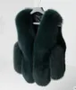 Women's Fur 2023 Fashion Faux Coat Winter Women Waist Gilet Jacket Vest For Ladies