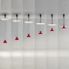 Hanglampen Italiaanse lichten Minimalistische verstelbare vliegende schotellamp voor slaapkamer Eetkamer Woonkamer Moderne LED creatieve verlichting