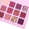 Lidschatten UCANBE Veränderbare rosa violette Nude-Lidschatten-Palette Make-up 18 Farben Mattschimmer Glitzer-Lidschattenpulver Wasserfestes Pigment 230807