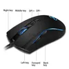 Souris de jeu professionnelle optique haut de gamme avec 7 couleurs vives rétroéclairées par LED et design ergonomique 3200 DPI pour LOL CS Gamer X0807