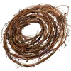 Dekorativa blommor Jul Vine Rattan Wreath Frame Natural Twig Hanging Grapevine Wreaths Crafts