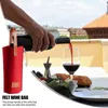 Gift Wrap Wine Bag Felt Single Bottle Insulated Tote Reusable Fashion Holder Beer Shopping Carrier