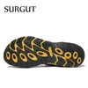 Sandalen SURGUT Mannen Mode Zomer Wandelschoenen Casual Comfortabele Open Teen Zacht Strand Schoeisel Voor Mannelijke 230807