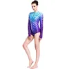 Costumi da bagno da donna LIFURIOUS Mute da immersione stampate in 3D Sun Block Surf Lycra a maniche lunghe Bikini siamesi