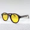 Sunglasses GREPS Acetate Round Women Colorful High Street Male Solar Glasses Originals Multiple Options Sunshade