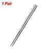 Chopsticks Sushi Stainless Steel Insulation Non-slip Lightweight 1/2/5 Pairs Chinese Tableware Anti-slip