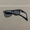 Solglasögon högkvalitativa vita män svart acetat rektangelglasögon retro vintage solglaser kvinnor tjej estetik trendig uv400