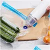 Other Kitchen Tools Usb Electric Vacuum Sealer Hine Bag Suction Air Pump Food Seal Storage Pouch Packing Compression Packer Drop Del Dhadi