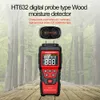 wholesale Moisture Meters HABOTEST HT632 Digital Wood Moisture Meter Wall Water Tester Humidity Meter Two Pins Hygrometer Concrete Cement Brick Detector 230804