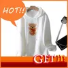 Sweat à capuche femme 2023 SAMGPILEE automne brodé dessin animé Figure doux collège Style Air coton décontracté hauts 4XL