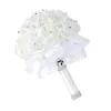 Dekorativa blommor som håller Wedding Hand Bouquet Simulation Boquets Flowers Outdoor Faux Artificial Foam Bride Artifical Outdoors