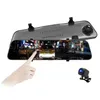 12 Big Touch Screen Stream Media Camcorder 2ch Rearview Mirror Car DVR Hisilicon Chip Sony Sensor 170 ° 140 ° FOV 2K 1082818