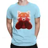 T-shirts pour hommes Red Panda Fashion Shirt Design Turn Cotton Men T-Shirt Oversize For Adult Tees