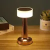 Portable Modern LED Table Lamps Retro Desk Lamp 3 Color Dimming Energy Saving Night Light For Bar Restaurant Coffee Decor HKD230807