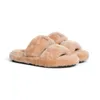 teddy bear fluffy Slippers Slide loafer fur sandal feather women Winter warm white luxurys Designer house flat men Casual Shoes tazz Mule indoor Sliders sandale lady