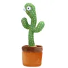 Obiekty dekoracyjne figurki tańczące kaktus pluszowy gadający zabawka goście