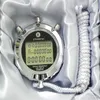 Timers Metal Digital Timer Sports Stopwatch Wodna odporna na pamięć licznik pamięci Antimagnetyczne Chronograf Modny wodoodporny timer 230804