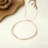 Strand Fashion Boho inciso perline colorate catena intrecciata a mano accessori per bracciale regalo per le donne all'ingrosso