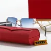 Modedesigner ram solglasögon för män och kvinnor vilda utomhusgatan fotografering solglasögon för förare solglasögon