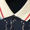 heren poloshirt designer polo's shirts voor man fashion focus borduren snake kousenband kleine bijen afdrukken patroon kleding kleding tee zwart en wit mens t shirt818