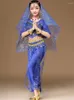 BASE Wear Girl Kids Belly Dancing Costume Oriental Dance Costumi Dancer Abiti per 4 pezzi/set