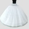 Große breite 6 Reifen 2 Schichten Tüll lange Hochzeit Frau Petticoats für Quinceanera Kleid elastische Taille Krinoline für Braut Ballkleid298A