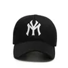 New York 3D Nakış Beyzbol Kapağı 100% Pamuk Babam Şapka Mektubu Snapback Yaz Güneş Moda Hip Hopetpr