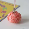Cell Straps Charms Cool Funny Strap Lanyard Cute Brain Cellphone Pendant Charms For Chain