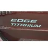 Edge Titanium Chrome ABS Car Trunk Bakre nummer Bokstäver Badge Emblem Decal Sticker för Ford Edge233S