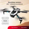Drone 8K S150 Katlanır İHA HD Hava Fotoğrafçılığı Çift Kamera 15mins Uçuş Süresi Fırçasız Engel Kaçınma Quadcopter HKD230807