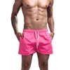 Short de bain pour homme maillot de bain à séchage rapide maillot de bain avec doublure en maille et poches cordon de marche court