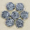 Pendentif Colliers 4pcs / lot Vente De Mode Naturel Paillettes Pierre Rose Fleur Pendentifs Collier Sculpté Charmes Diy Bijoux Accessoire En Gros