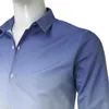 Мужские рубашки Mens Spring и лето постепенное изменение рубашки с длинными рукавами.