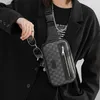 HBP Crossbody väskor Evening Bag New Fashion Men's Luxury Brand Designer Single Shoulder Chest Leather Man Pack Street Small Sling 220811