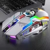 Souris souris souris sans fil de souris ergonomique 7 bouton souris USB pour ordinateur portable PC A5 Backlit RVB Silent RGB 1600dpi jeu x0807