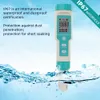 PH mètres COM600 7 en 1 PH TDS EC ORP salinité S. G Temp mètre moniteur de qualité de l'eau testeur IP67 pour eau potable aquariums PH mètre 230804