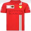 F1polo shirt T-shirt 2021 season work racing suit round neck sports car Formula 1 work clothes with the same style can be customiz288C