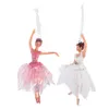 Плюшевые куклы 1pcs девочка балетный орнамент висят украшение рождественской елки