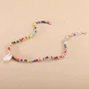 Choker Bohemian Necklace Women's 40CM Colorful Rice Beads Mixed Necklaces Beach Resort Harajuku Fashion Aesthetic Jewelry