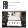 Digitale Led Flatbed UV Printer Gebruikt DX5 Printkop A3 Formaat Glas Mobiele Telefoon Shell Houten Metalen Fles