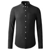 Minglu Oxford Мужские рубашки высококачественные 100% хлопчатобу