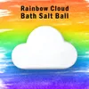 Nuvola romantica Arcobaleno Sollievo dallo stress Bomba da bagno Doccia Olio essenziale Palla da bagno Bolla Esfoliante Idratante Puntelli per la cura della pelle Bath239V